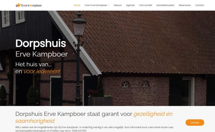 Erve Kampboer Community Website 1
